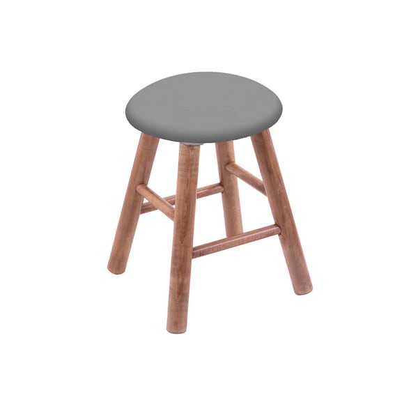 Maple Vanity Stool, Medium Finish, Graph Parrot Seat